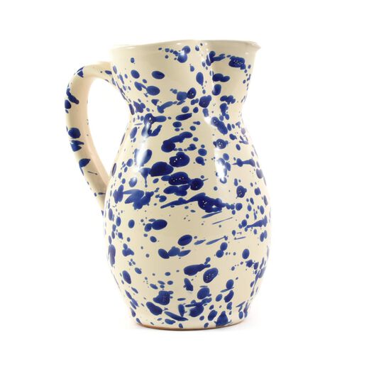 Cobalt schizzato pitcher